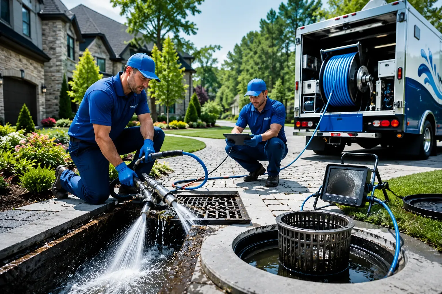 Local outdoor drain cleaning professionals in Bozrah, CT